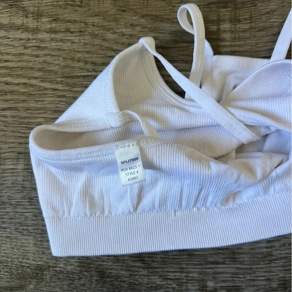 Splits59 Loren Seamless Bra in White - Picture 7 of 7